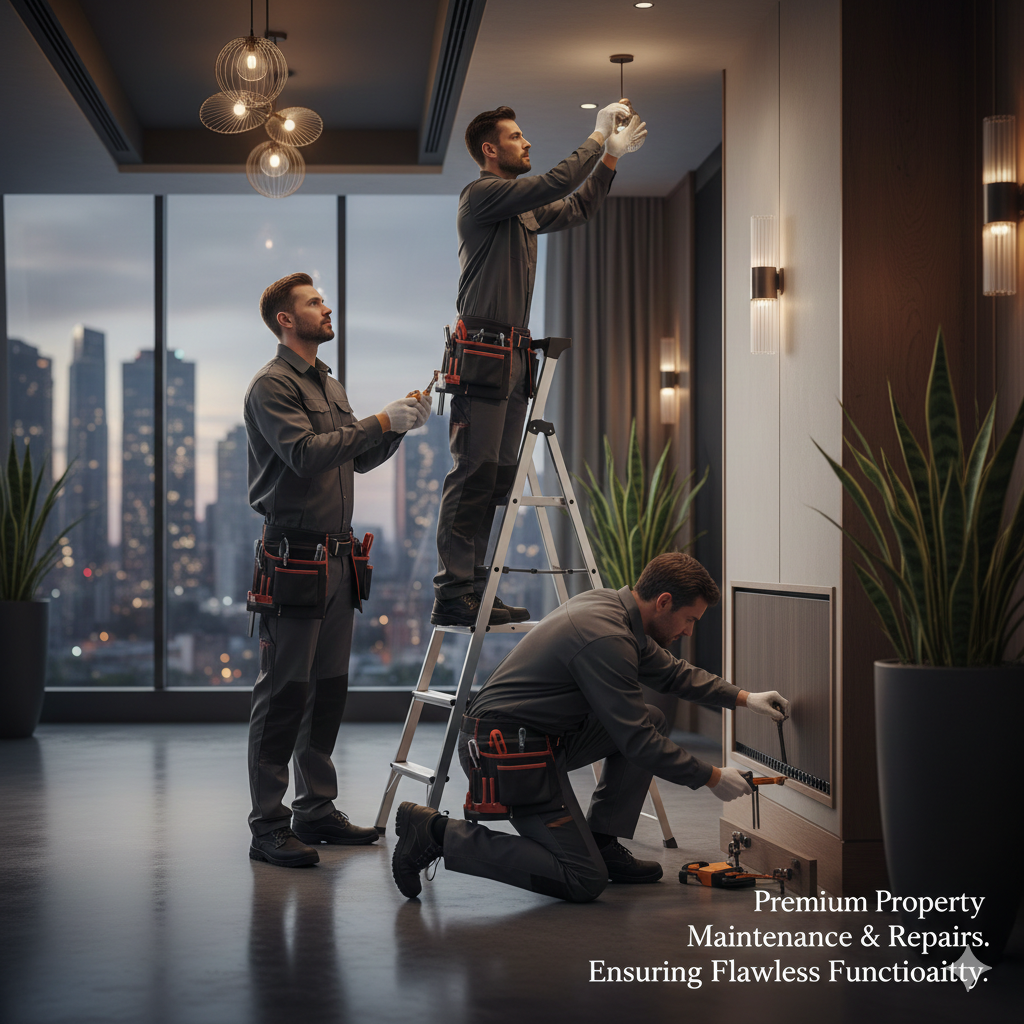 Manjša popravila ali vzdrževanje objektov